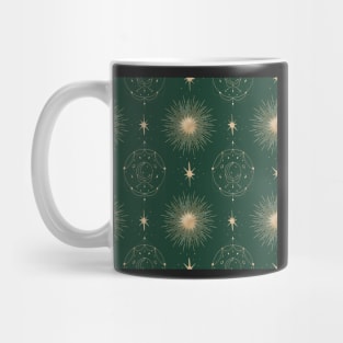 Green Celestial Mug